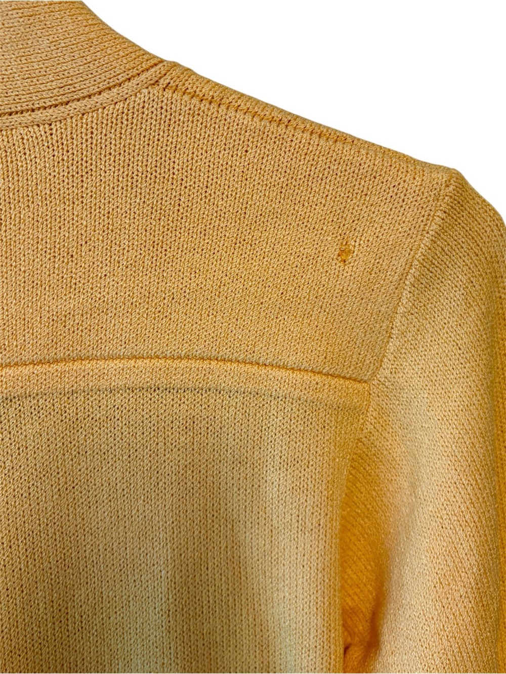 Vintage St. John by Marie Gray Santana Knit Butter Yellow Dress size 2 - Picture 12 of 16